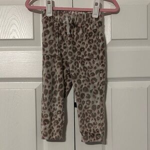 Leopard Print Kids Leggings
